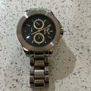 Silver large women’s Watch